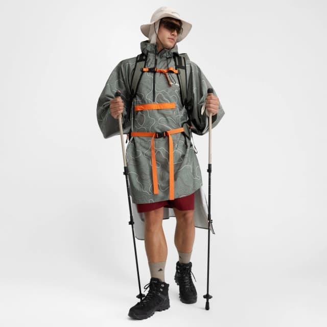 Thumbnail 2 de Siroko Poncho impermeable montaña Rinjani Green