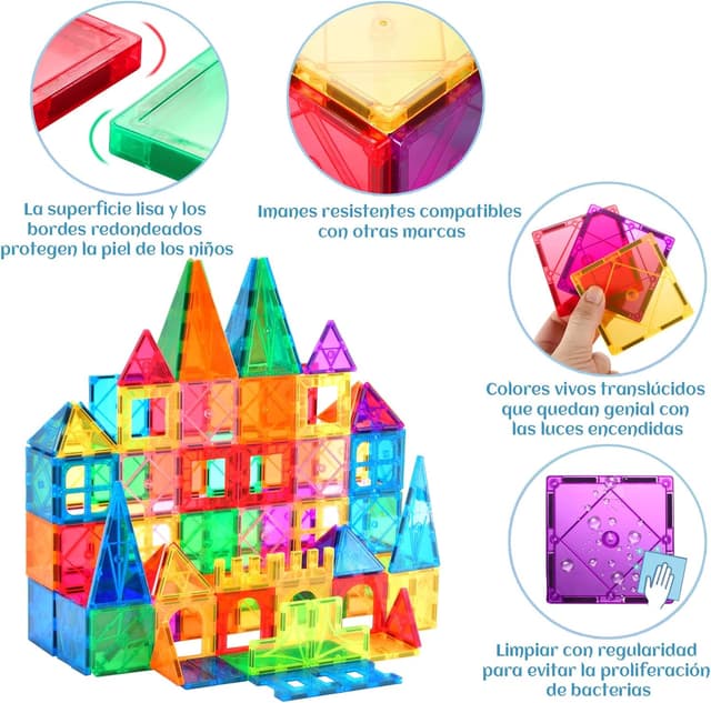 Thumbnail 6 de LeagoEra Bloques Magnéticos de Construcción para Niños 🧱