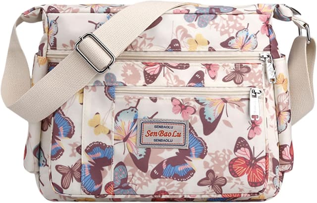 Thumbnail 6 de FAVORTALK women’s waterproof crossbody bag (21 x 19 x 10 cm) – lightweight multi-pocket phone bag