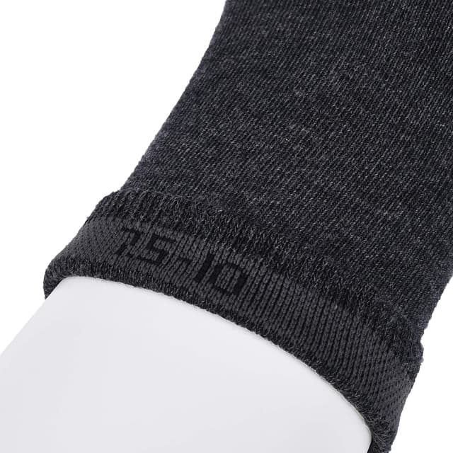 Detalle 1 de Laulax 5 Pairs Finest Combed Cotton Smooth Seamless Toe Boys School Socks (3–16 Years) – Black/Charcoal/Navy