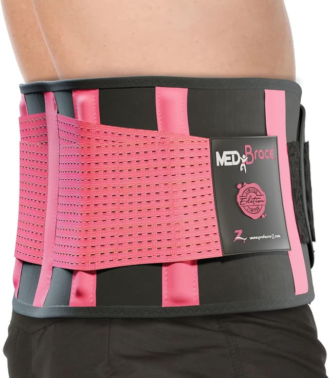 Detalle de MEDiBrace Limited Edition back support belt for men and women – lumbar brace for sciatica and lower back support
