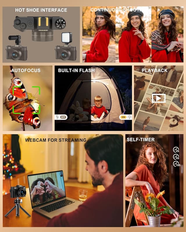 Thumbnail 5 de 4K 75MP Digital Camera