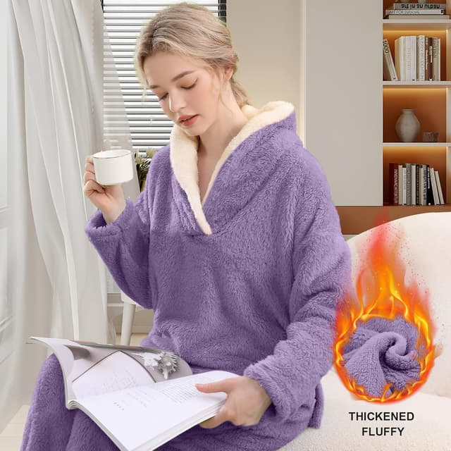 Thumbnail 4 de BOSECETA Fluffy Pajamas Set