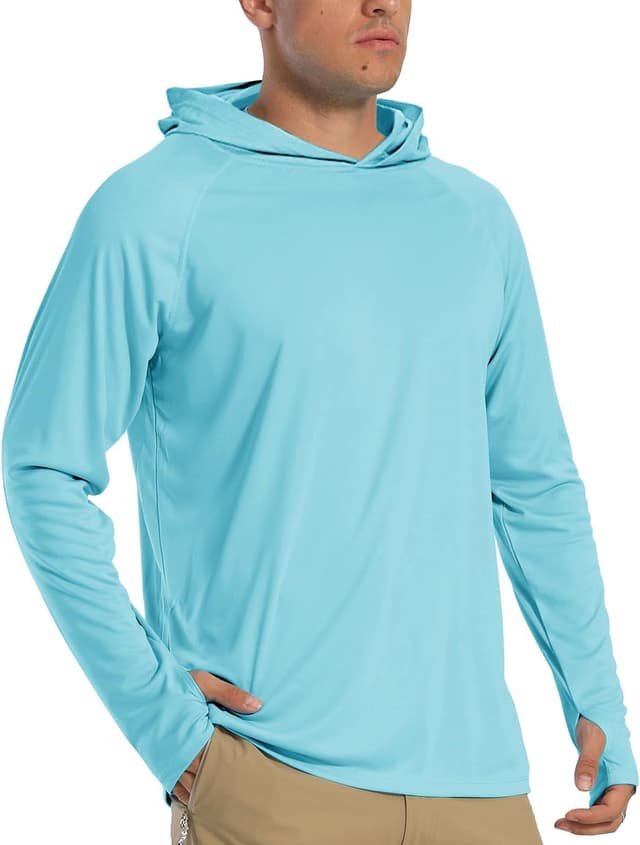 Thumbnail 6 de TACVASEN Men’s UPF 50+ sun protection performance hoodie long-sleeve