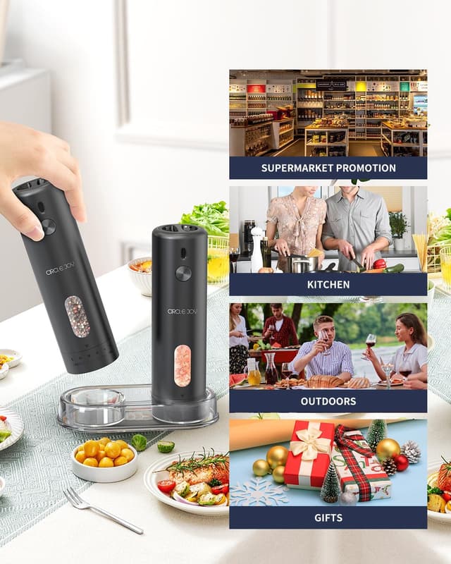 Thumbnail 6 de CIRCLE JOY 110ml Electric Grinder 🧂