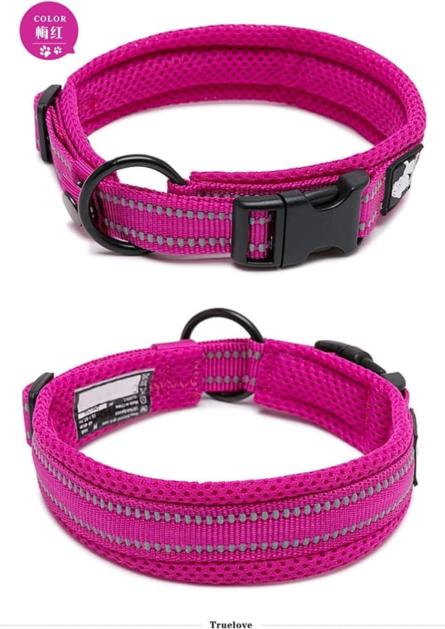 Detalle 2 de Truelove TLC5011 Reflective Premium Nylon Dog Training Collar (2XL) – No Choke