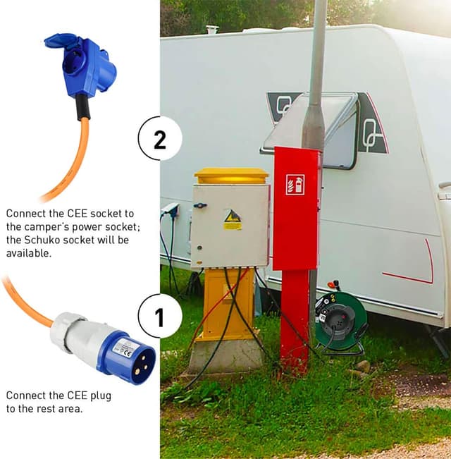 Thumbnail 3 de Electraline Kabeltrommel 49208 IP44 25 m