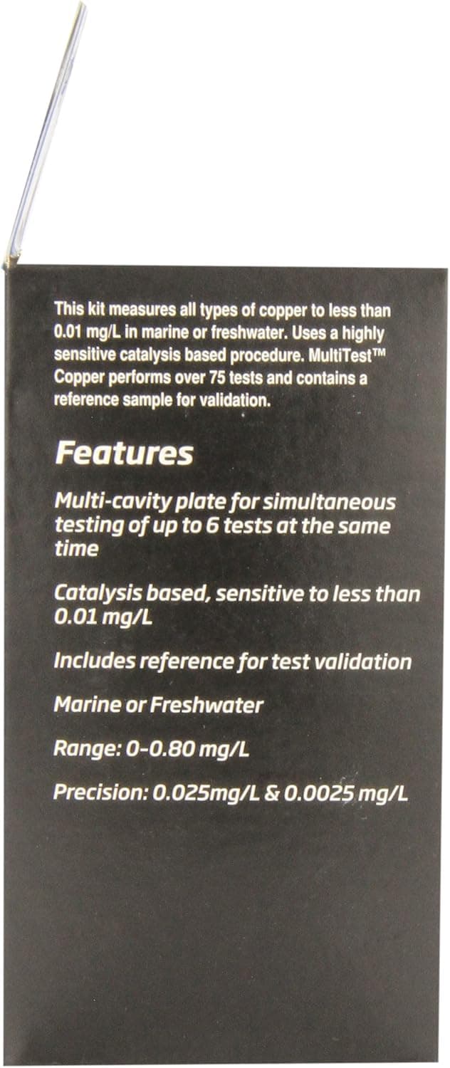 Thumbnail 2 de Seachem MultiTest Copper 75 Tests