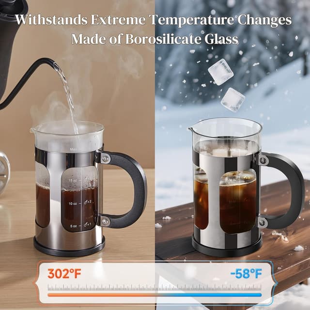 Thumbnail 2 de Veken French Press 0.6 L French Press