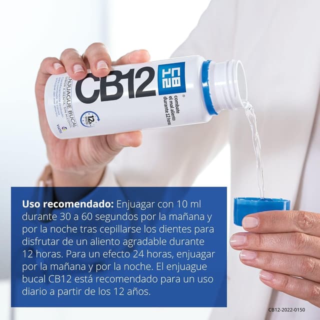 Thumbnail 6 de CB12 Enjuague Bucal 500 ml contra halitosis 📗