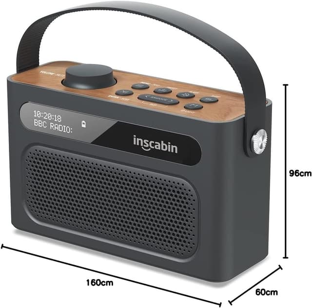 Thumbnail 4 de Inscabin M60 DAB+Drahtloser Lautsprecher 1800 mAh