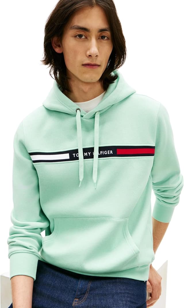 Detalle de Tommy Hilfiger sweatshirt à capuche homme
