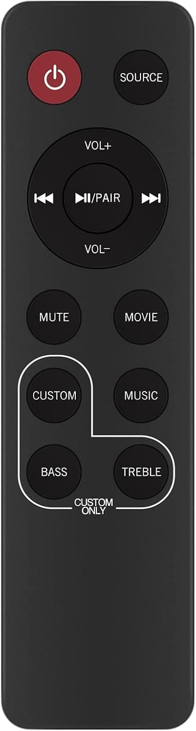 Detalle de VINABTY RM-STHD337 replacement remote control for JVC home theatre systems