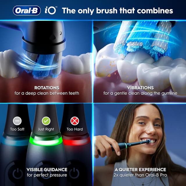 Detalle 2 de Oral-B iO9 electric toothbrush 7 modes