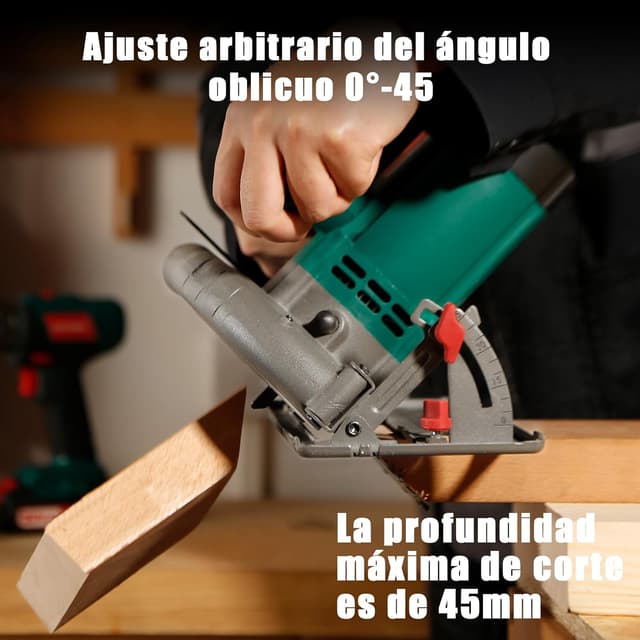 Thumbnail 3 de HYCHIKA Sierra Circular 1300W 185mm