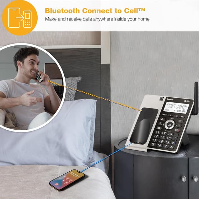 Thumbnail 2 de AT&T BL3107-5 Cordless Phone with Bluetooth