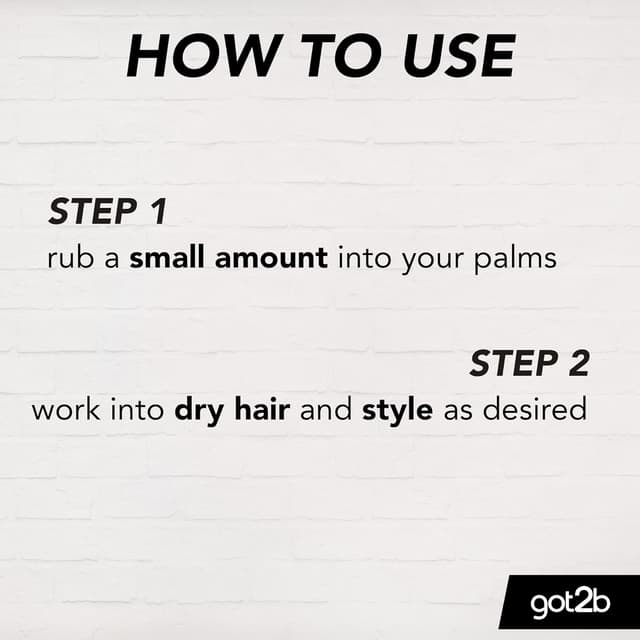 Detalle de got2b Glued Spiking Wax – Schwarzkopf, Spiking Wax mit Ultrafixierung (75 ml)