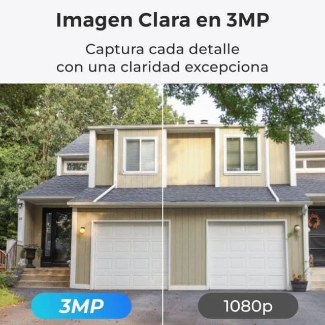 Detalle 2 de Reolink Argus B320 Cámara exterior WiFi con panel solar FullHD Visión nocturna