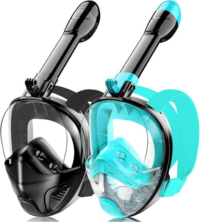 Imagen de Full Face Snorkel Mask Panoramic 180° View 🤿 en OfertitasTOP