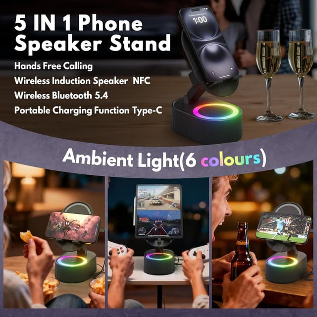 Detalle 2 de Lenski Wireless Bluetooth Speaker for Men