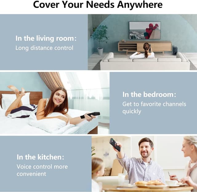 Thumbnail 6 de Telecomando sostitutivo con comando vocale OMAIC per Sony Bravia 4K UHD (compatibile con modelli Sony Voice)