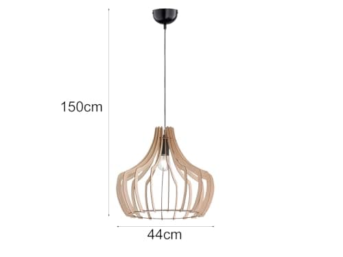 Thumbnail 3 de Reality Suspension Wood 1xE27, 60 W ⚙