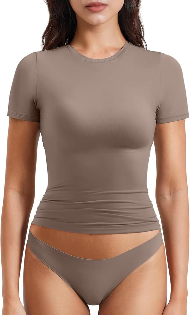 Thumbnail 5 de YEOREO Fitted Compression Crop Top