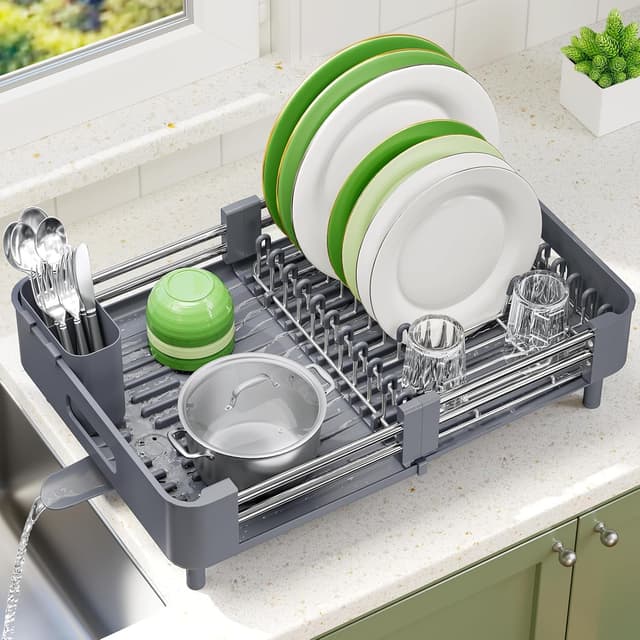 Thumbnail 6 de kingrack Égouttoir vaisselle extensible 32–47 cm 🍽