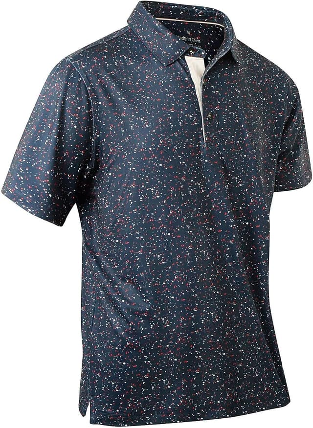 Thumbnail 6 de Men’s Quick-Dry Golf Polo Shirts with 4-Way Stretch, Moisture-Wicking Performance Fabric