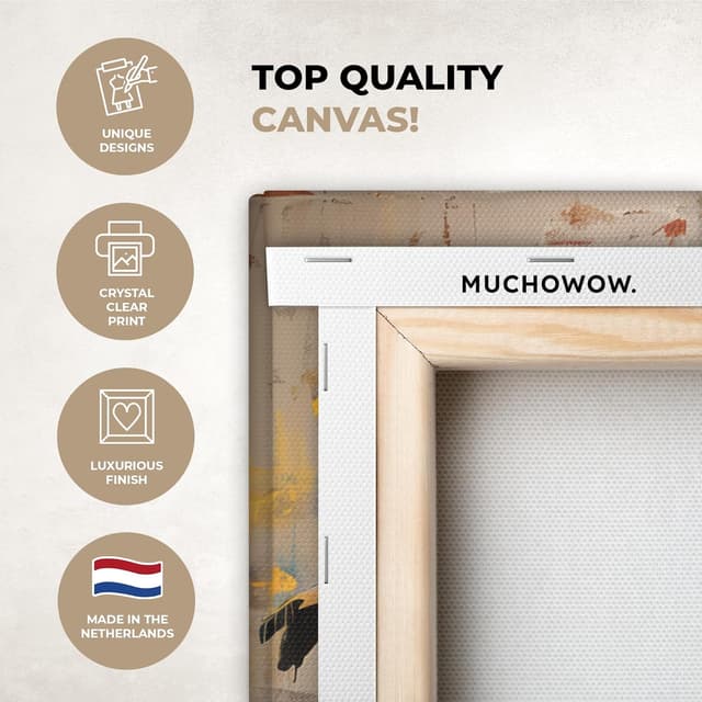 Thumbnail 1 de Impression sur toile 80x60 cm MuchoWow Street art