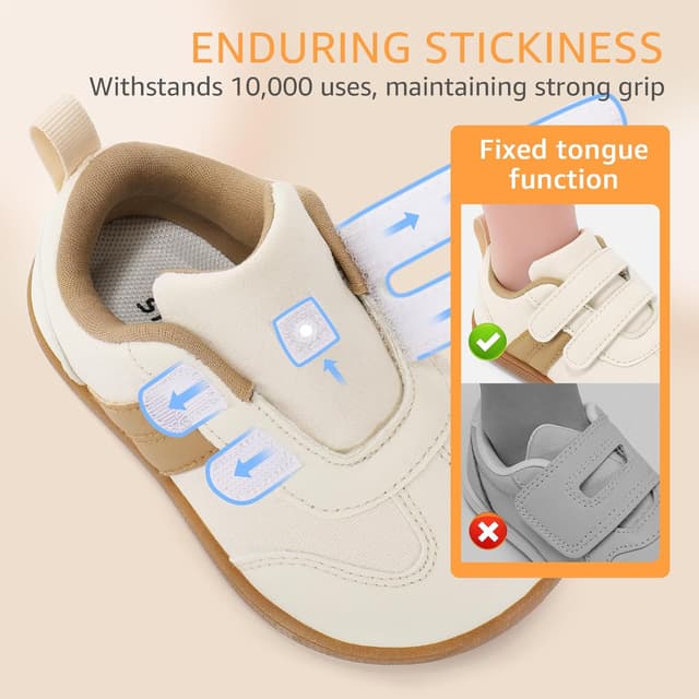 Thumbnail 6 de STQ Kids Wide Toe Box Zero Drop Barefoot Trainers (Toddler & First Walking Shoes)