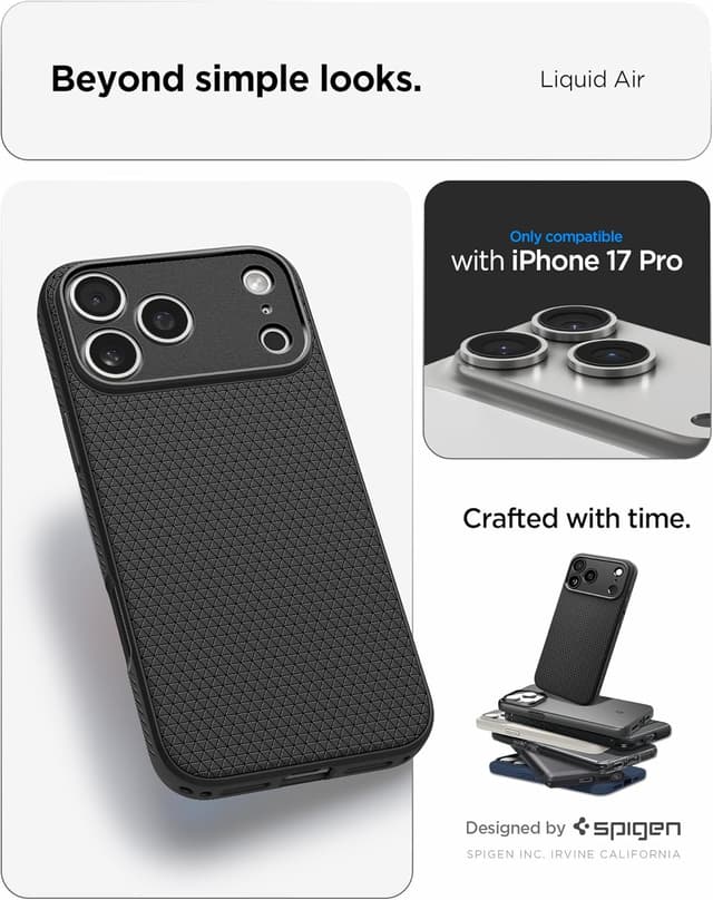 Thumbnail 1 de Spigen Liquid Air Case for iPhone 17 Pro