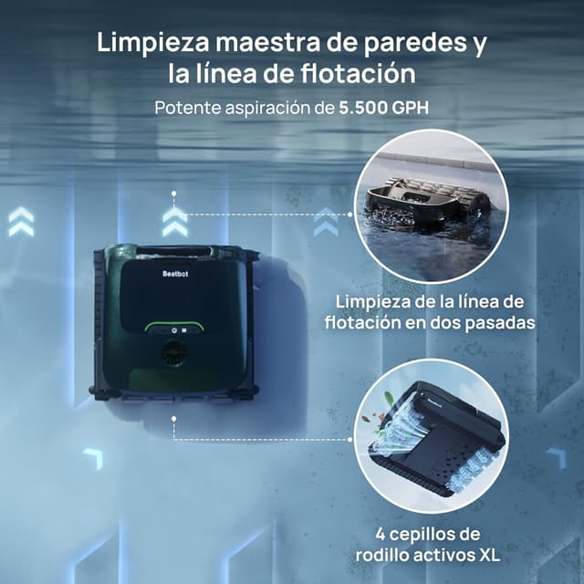 Thumbnail 8 de Beatbot AquaSense 2 Pro Robot Limpiafondos Piscina 🏊