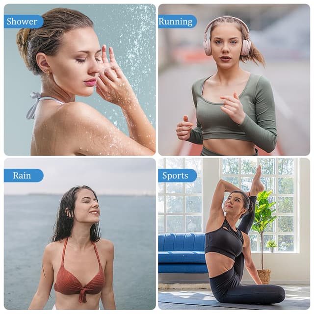 Thumbnail 6 de LOPHE – Lot de 180 bandes adhésives double face pour extensions de cheveux (4 x 0,8 cm, bleu)