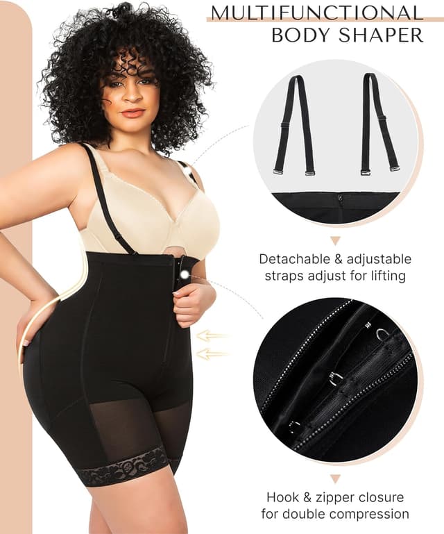 Detalle 2 de SHAPELLX Tummy Control Bodysuit for Women