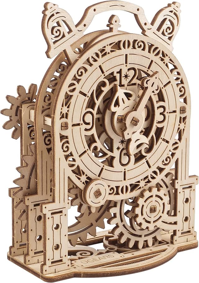 Thumbnail 6 de UGEARS Old Clock Tower : puzzle en bois 3D mécanique à monter