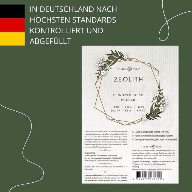 Thumbnail 6 de Nordic Pure Zeolith Pulver 1000g