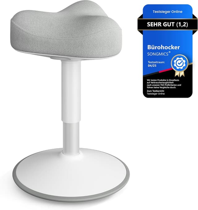 Detalle de Höhenverstellbarer SONGMICS Stehhocker 48-65,5 cm