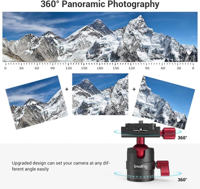 Thumbnail 1 de SMALLRIG 3034 Ball Head 5KG
