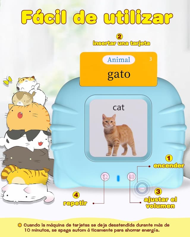 Thumbnail 2 de 510 Palabras Tarjetas Parlantes 255 tarjetas 4,5 h