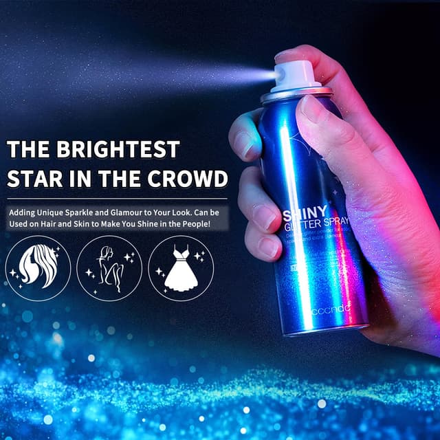 Detalle 2 de 60ML Glitzer Spray Glitzerspray