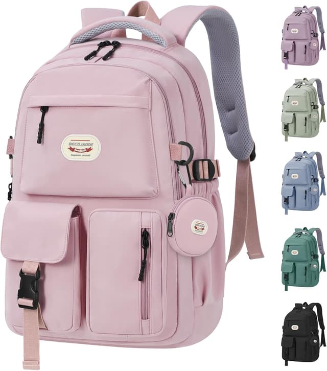 Imagen de BECOJADDE Backpack 25L 15.6-inch laptop en OfertitasTOP