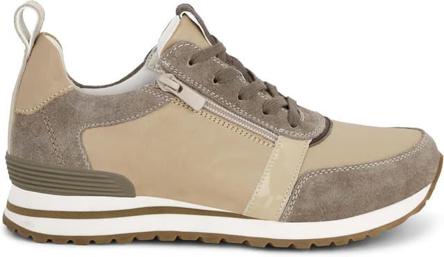 Detalle de Green Comfort Freeness Sneaker Damen mit EnergySole™ Shape Einlegesohle – Leder/Gummi-Sommerschuh mit breiter Öffnung