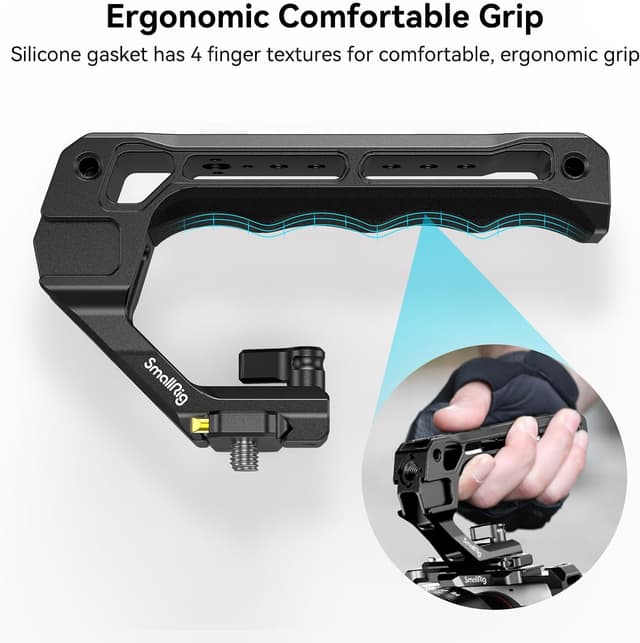 Thumbnail 3 de SMALLRIG 4345 Maniglia superiore NATO universale con cold shoe