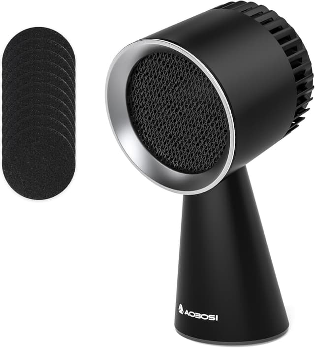 Detalle de AAOBOSI Desktop cooker hood with 3 speeds