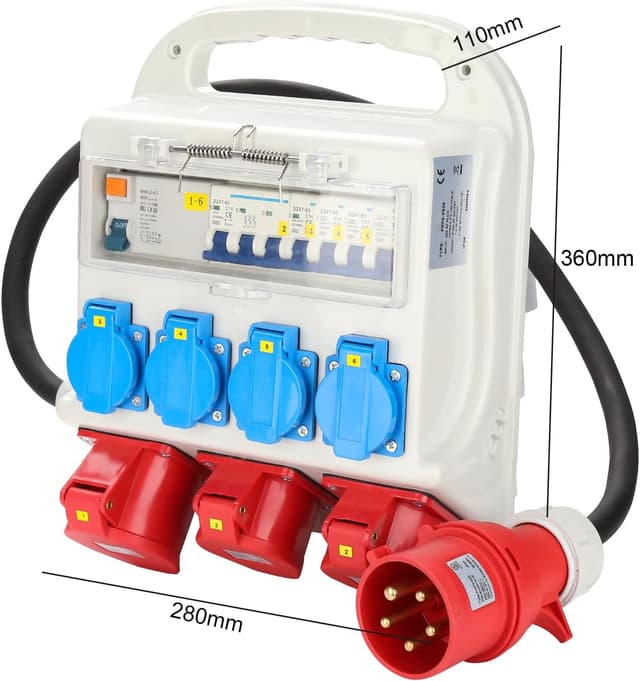 Thumbnail 1 de Herrselsam Baustromverteiler 32A đ