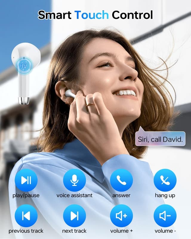 Thumbnail 4 de KTGEE Wireless Earbuds Bluetooth 5.3 with 40Hrs playback