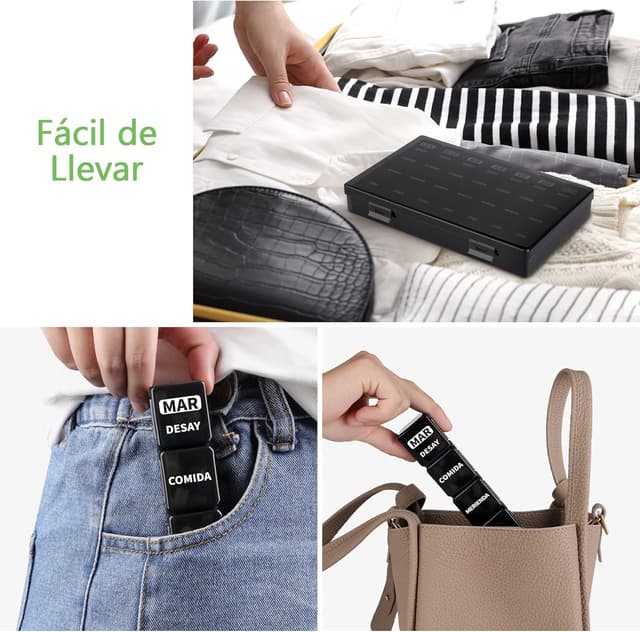 Thumbnail 6 de Opret Pastillero Semanal 28 compartimentos