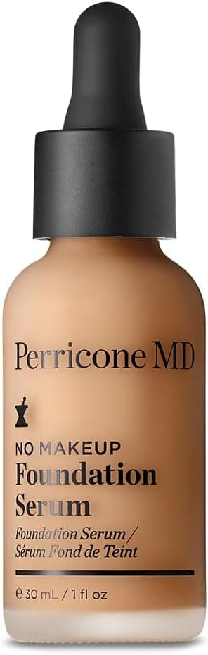 Detalle de Perricone MD No Makeup Foundation Serum Nude (30ml) – semi-matte, buildable coverage