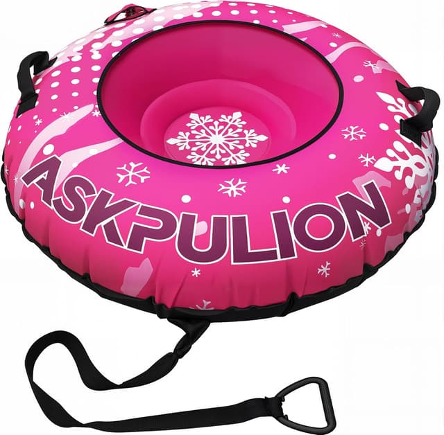 Imagen de Inflatable Snow Tube Sled Heavy Duty snow tube en OfertitasTOP